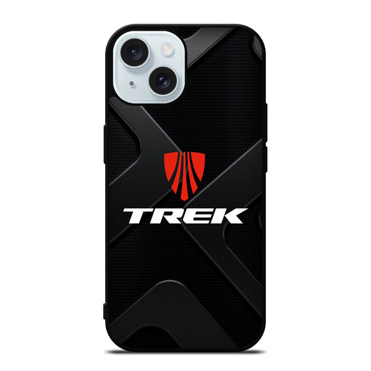 TREK BIKE METAL ICON iPhone 15 Case Cover
