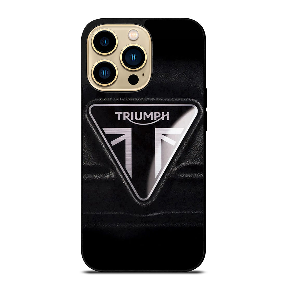 TRIUMPH MOTORCYCLE EMBLEM 2 iPhone 14 Pro Max Case Cover