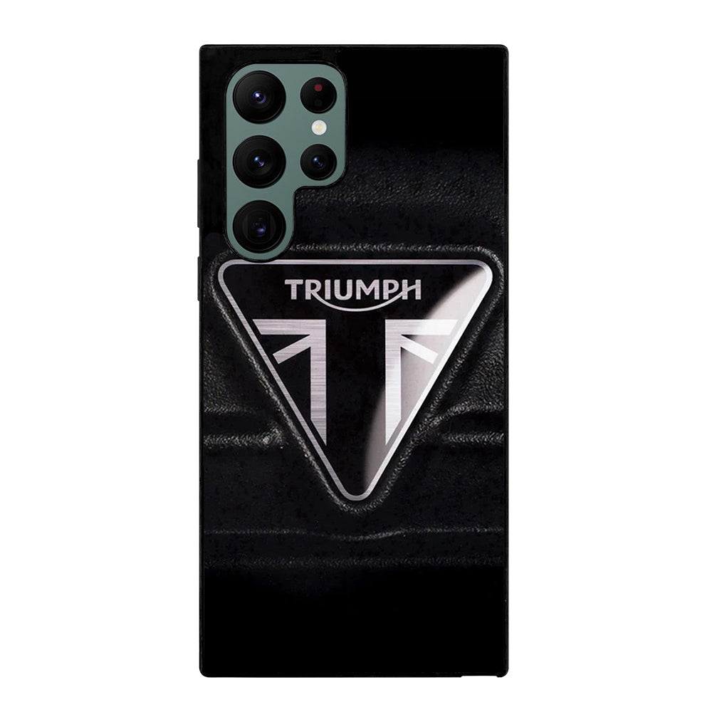 TRIUMPH MOTORCYCLE EMBLEM 2 Samsung Galaxy S22 Ultra Case Cover