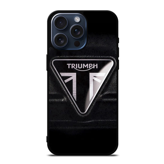 TRIUMPH MOTORCYCLE EMBLEM 2 iPhone 15 Pro Max Case Cover