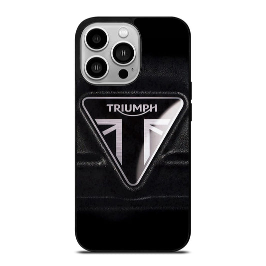TRIUMPH MOTORCYCLE EMBLEM 2 iPhone 14 Pro Case Cover