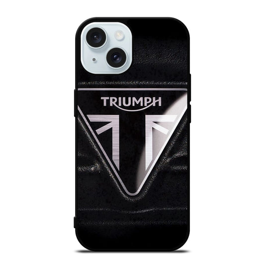 TRIUMPH MOTORCYCLE SYMBOL 2 iPhone 15 Case Cover
