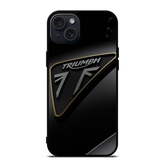 TRIUMPH MOTORCYCLE SYMBOL 3 iPhone 15 Plus Case Cover