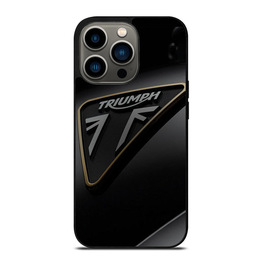 TRIUMPH MOTORCYCLE SYMBOL 3 iPhone 13 Pro Case Cover