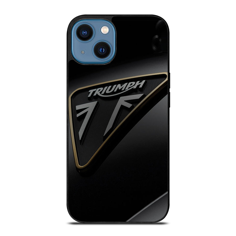 TRIUMPH MOTORCYCLE SYMBOL 3 iPhone 14 Case Cover