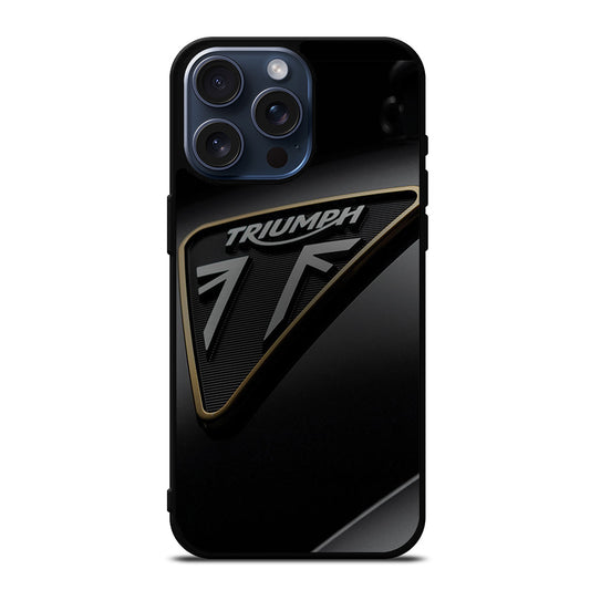 TRIUMPH MOTORCYCLE SYMBOL 3 iPhone 15 Pro Max Case Cover