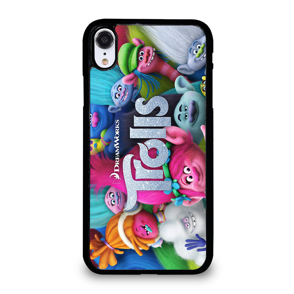 TROLLS CARTOON ALL CHARACTER iPhone XR Case Cover