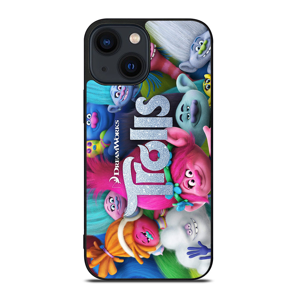TROLLS CARTOON ALL CHARACTER iPhone 14 Plus Case Cover