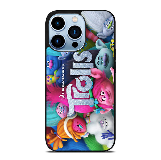 TROLLS CARTOON ALL CHARACTER iPhone 13 Pro Max Case Cover