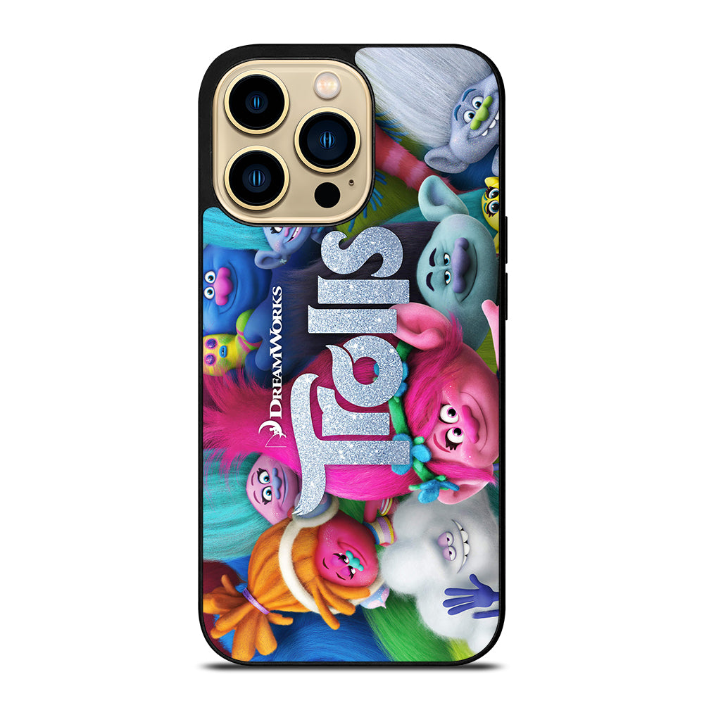 TROLLS CARTOON ALL CHARACTER iPhone 14 Pro Max Case Cover