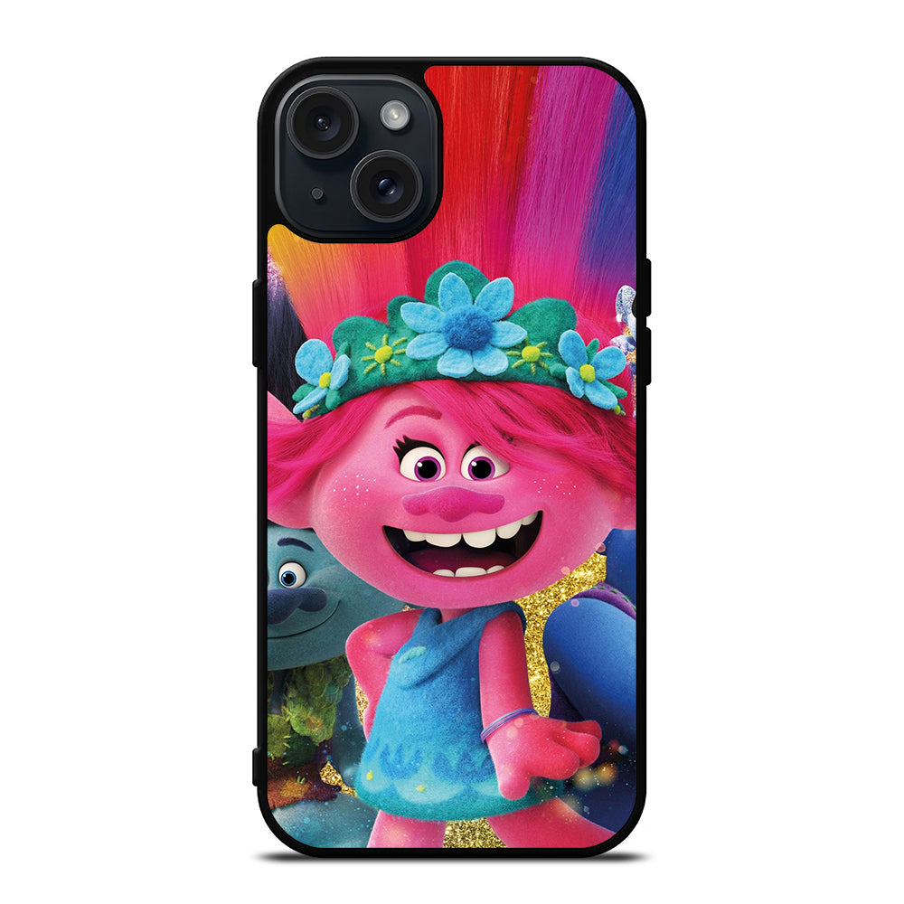 TROLLS CARTOON CUTE iPhone 15 Plus Case Cover