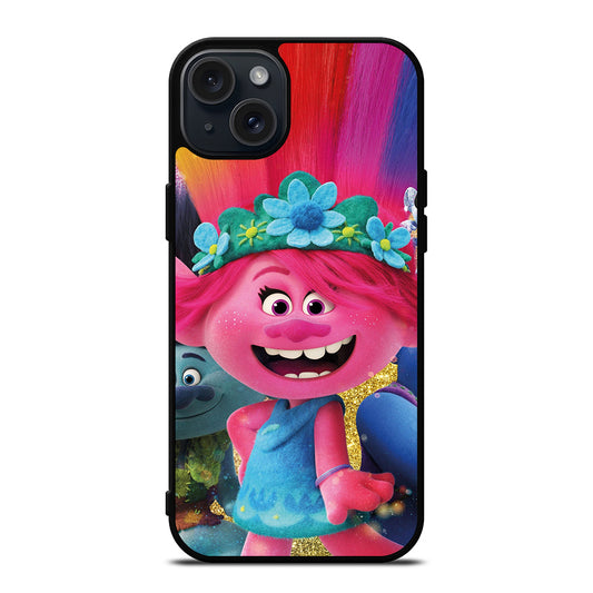 TROLLS CARTOON CUTE iPhone 15 Plus Case Cover
