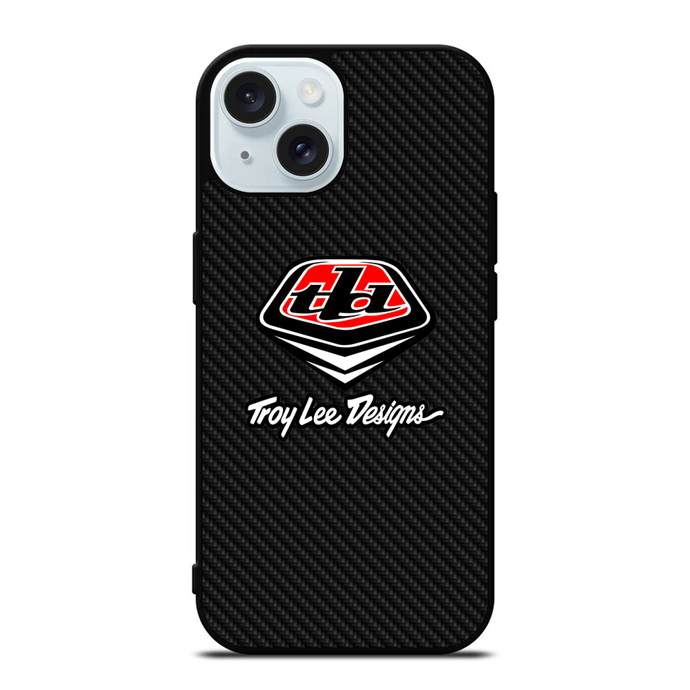 TROY LEE DESIGN CARBON SYMBOL iPhone 15 Case Cover