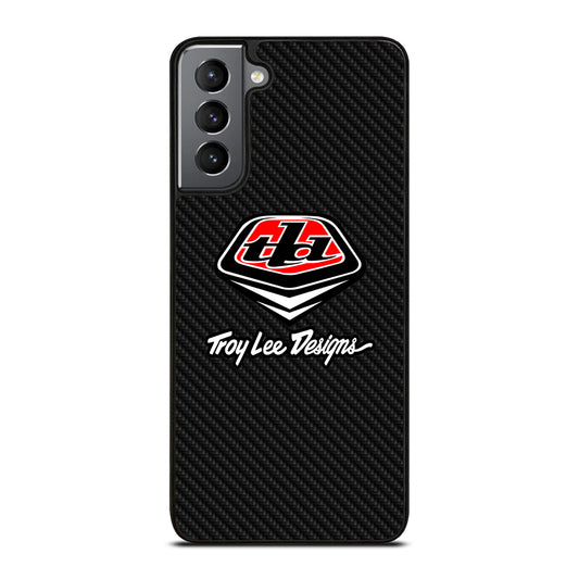 TROY LEE DESIGN CARBON SYMBOL Samsung Galaxy S21 Plus Case Cover