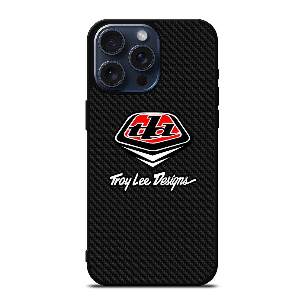 TROY LEE DESIGN CARBON SYMBOL iPhone 15 Pro Max Case Cover