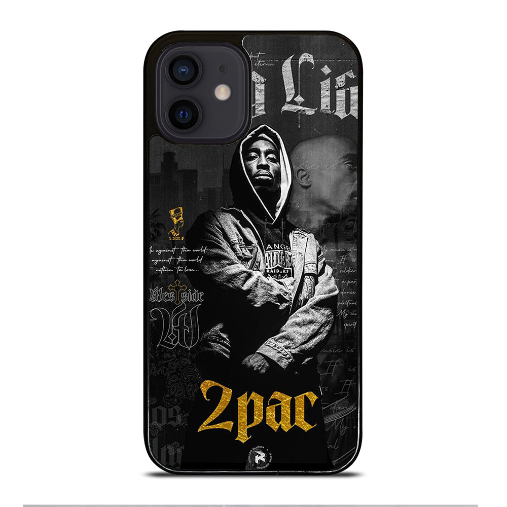 TUPAC 2PAC RAPPER POSTER iPhone 12 Mini Case Cover