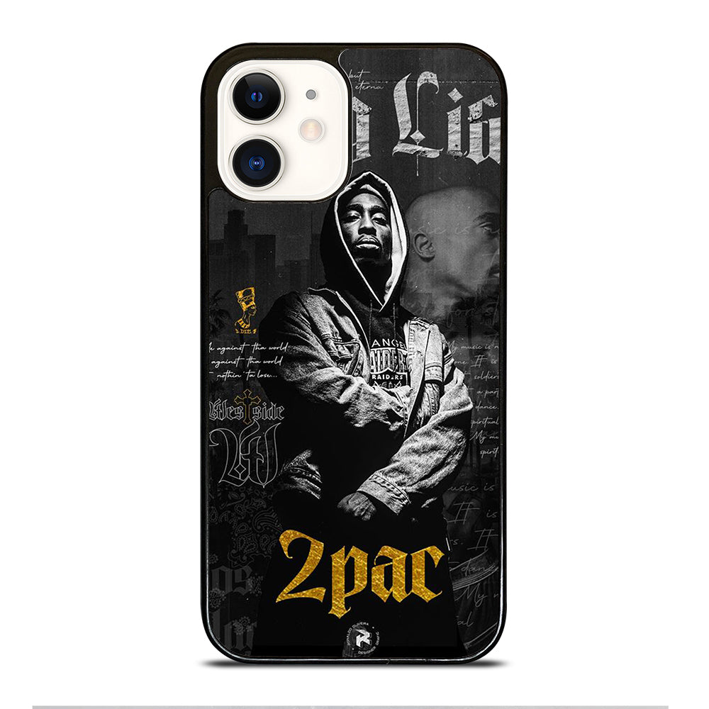 TUPAC 2PAC RAPPER POSTER iPhone 12 Case Cover