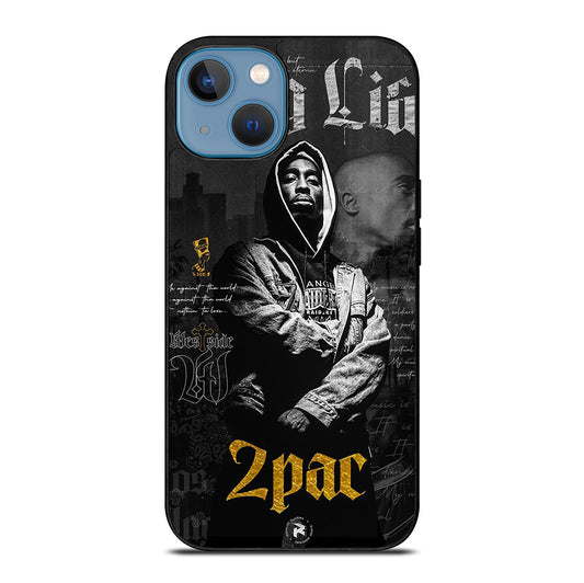 TUPAC 2PAC RAPPER POSTER iPhone 13 Case Cover