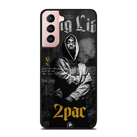 TUPAC 2PAC RAPPER POSTER Samsung Galaxy S21 Case Cover