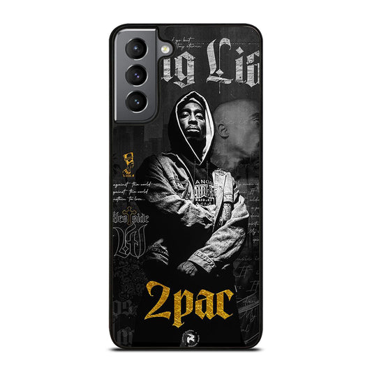 TUPAC 2PAC RAPPER POSTER Samsung Galaxy S21 Plus Case Cover