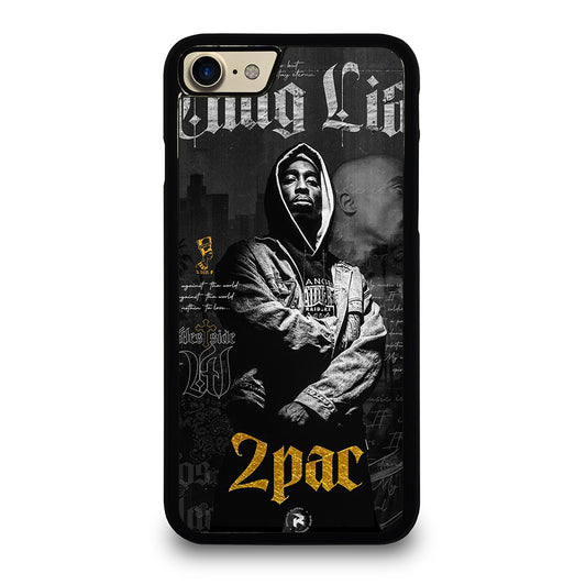 TUPAC 2PAC RAPPER POSTER iPhone 7 / 8 Case Cover
