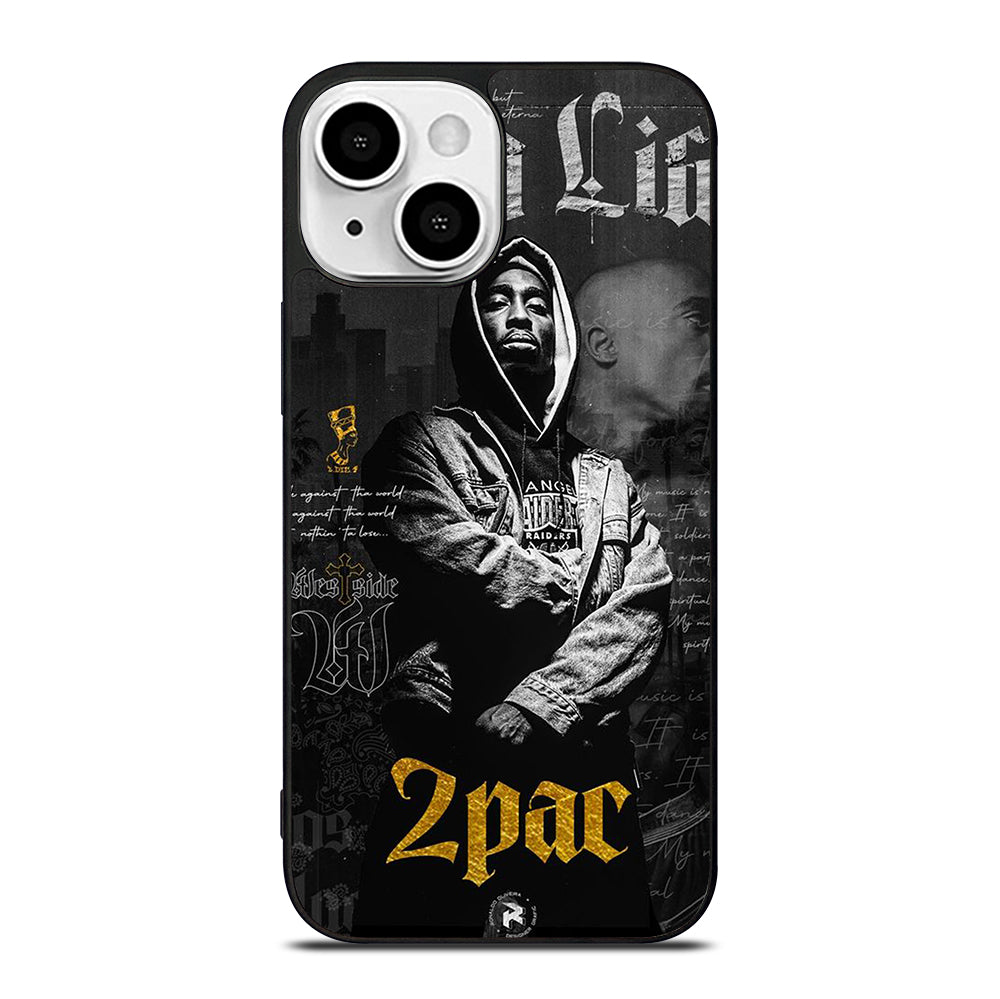 TUPAC 2PAC RAPPER POSTER iPhone 13 Mini Case Cover