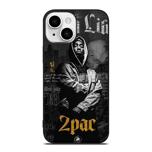 TUPAC 2PAC RAPPER POSTER iPhone 13 Mini Case Cover