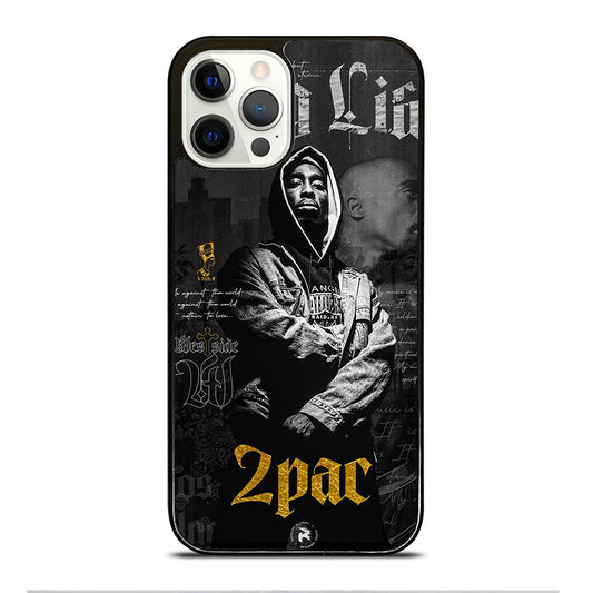 TUPAC 2PAC RAPPER POSTER iPhone 12 Pro Case Cover