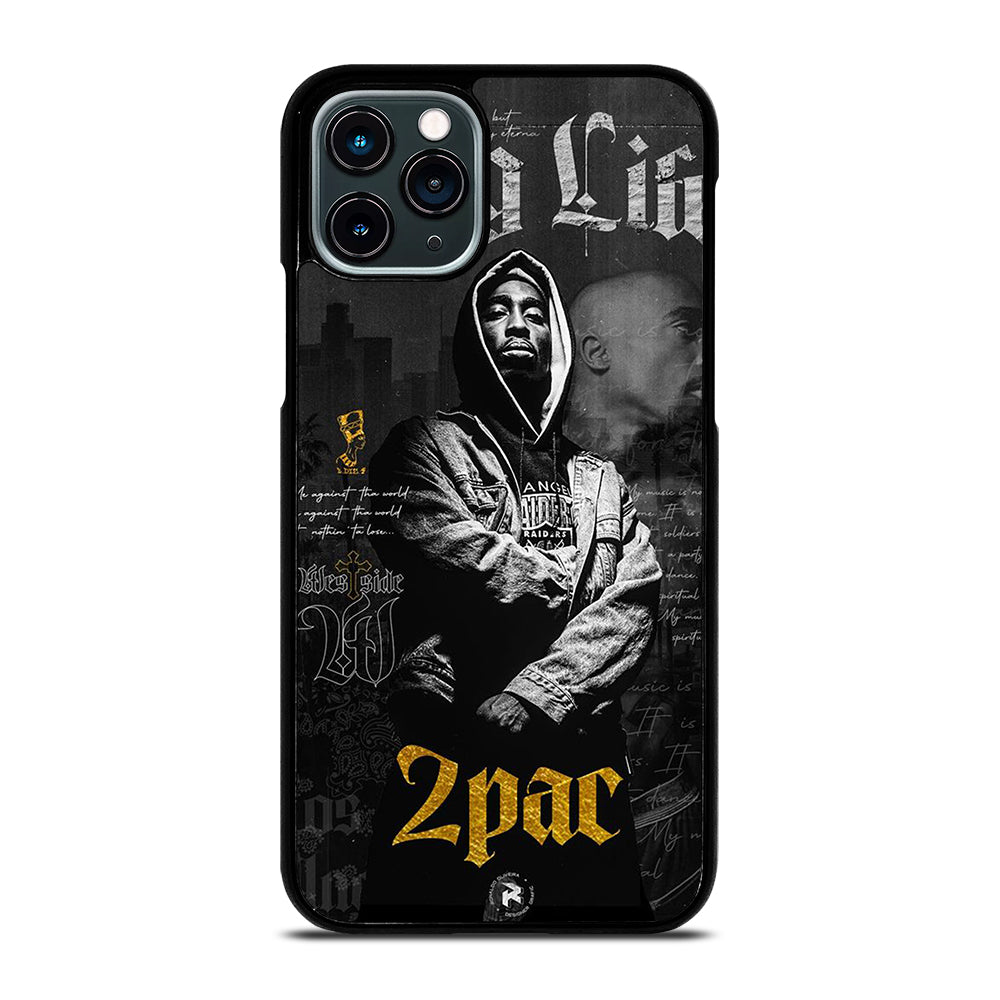 TUPAC 2PAC RAPPER POSTER iPhone 11 Pro Case Cover