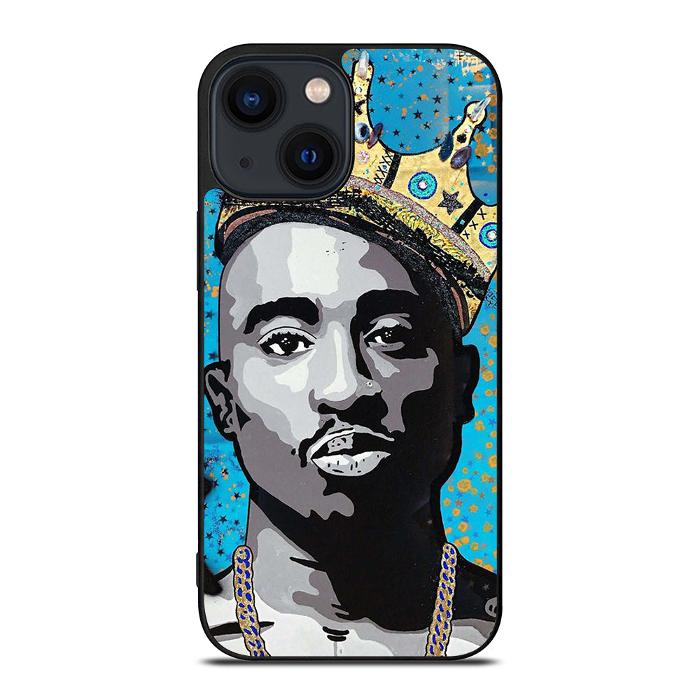 TUPAC RAPPER ART iPhone 14 Plus Case Cover