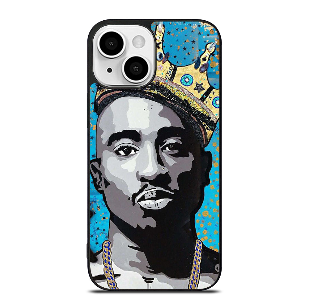 TUPAC RAPPER ART iPhone 13 Mini Case Cover