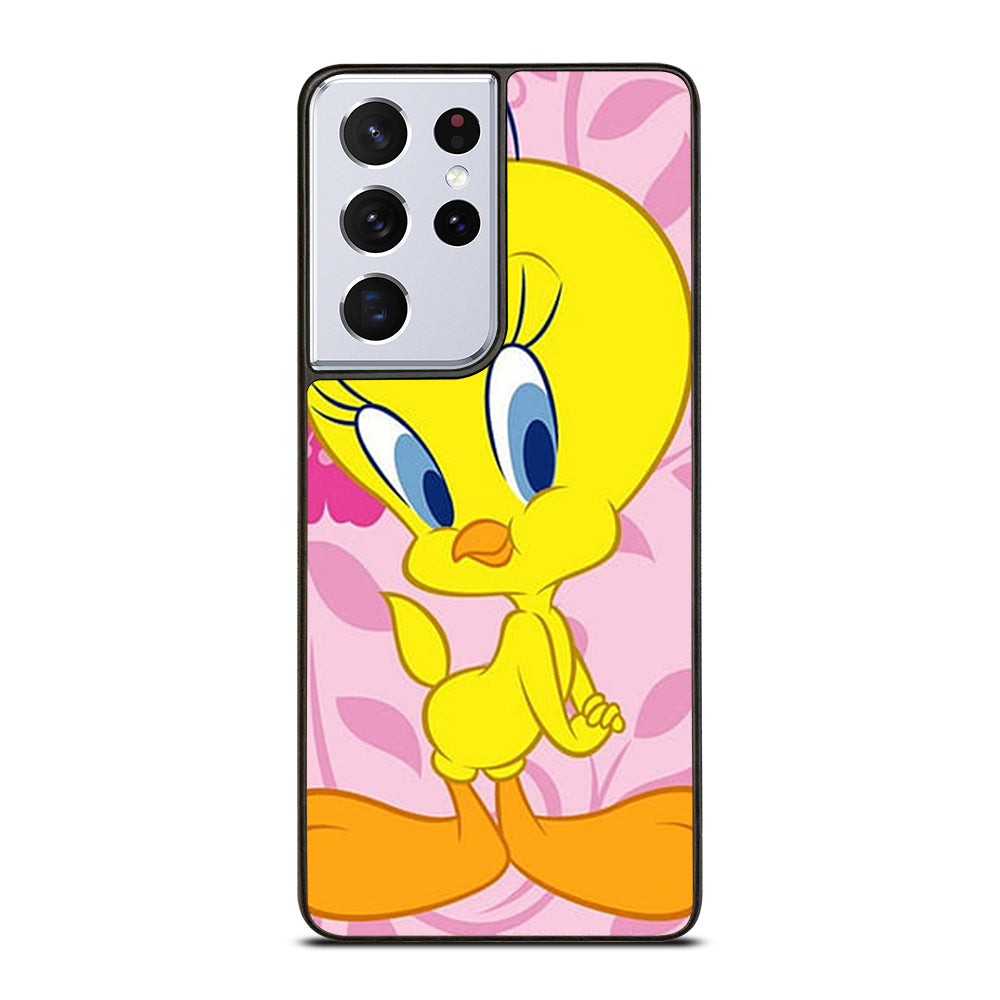 TWEETY BIRD CUTE CARTOON LONNEY TUNES Samsung Galaxy S21 Ultra Case Cover