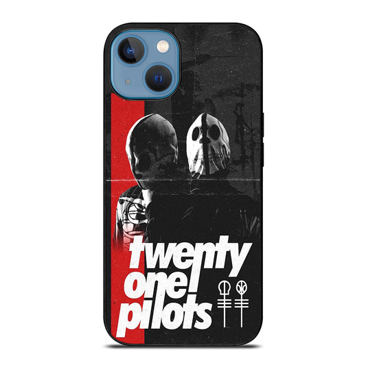 TWENTY ONE PILOTS BAND POSTER iPhone 13 Case Cover