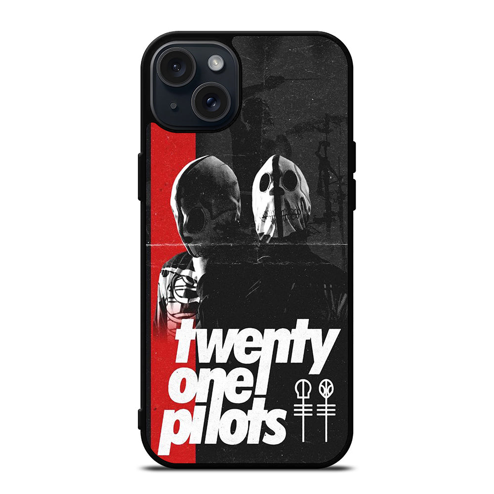 TWENTY ONE PILOTS BAND POSTER iPhone 15 Plus Case Cover