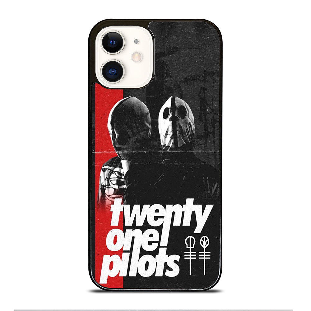 TWENTY ONE PILOTS BAND POSTER iPhone 12 Case Cover