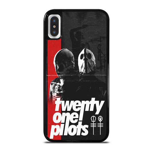 TWENTY ONE PILOTS BAND POSTER iPhone X / XS Case Cover