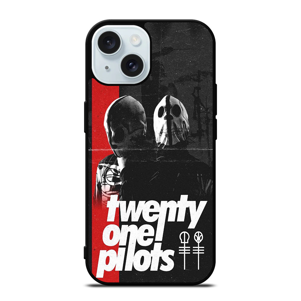 TWENTY ONE PILOTS BAND POSTER iPhone 15 Case Cover