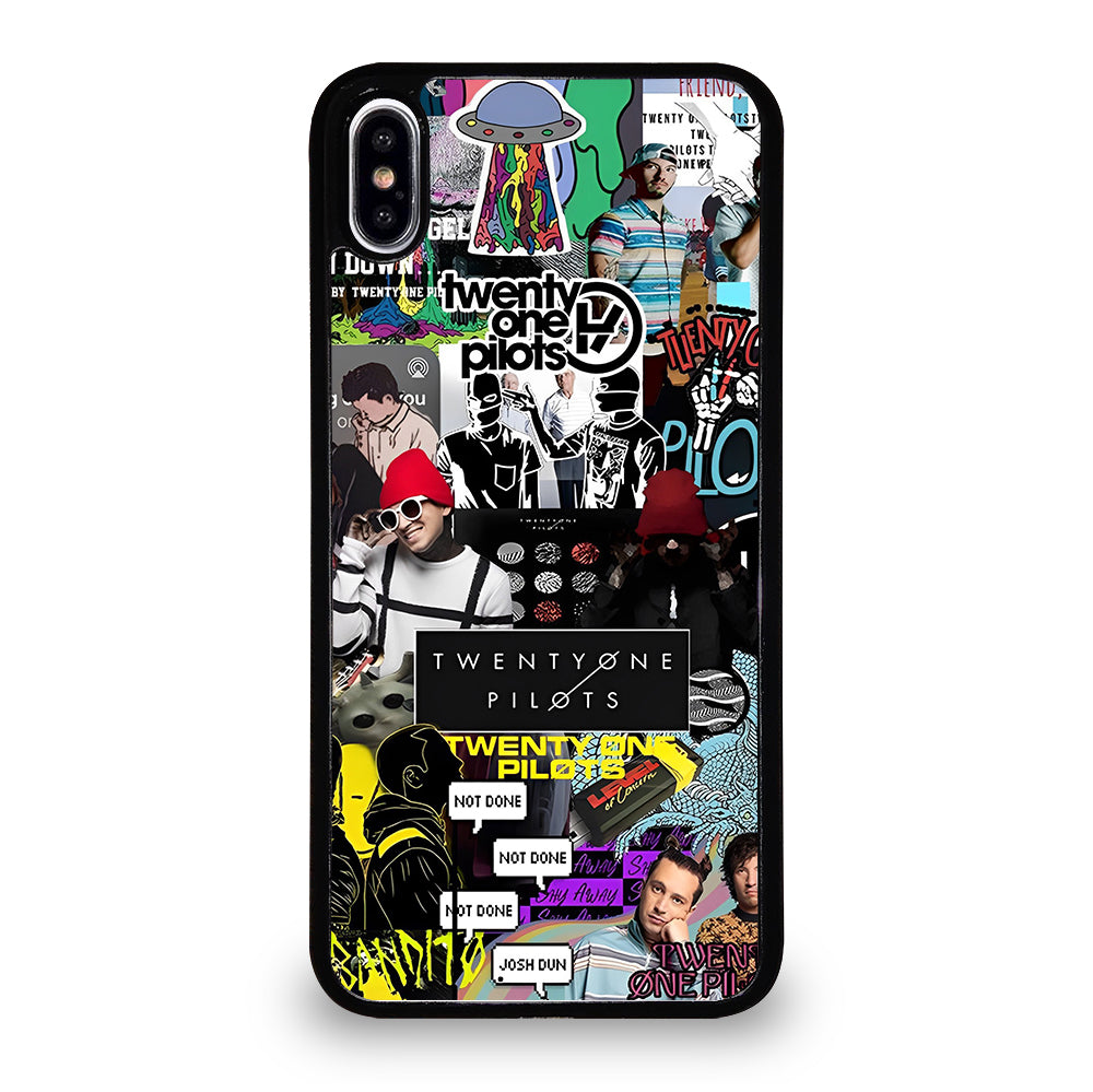 TWENTY ONE PILOTS COLLAGE iPhone XS Max Case Cover