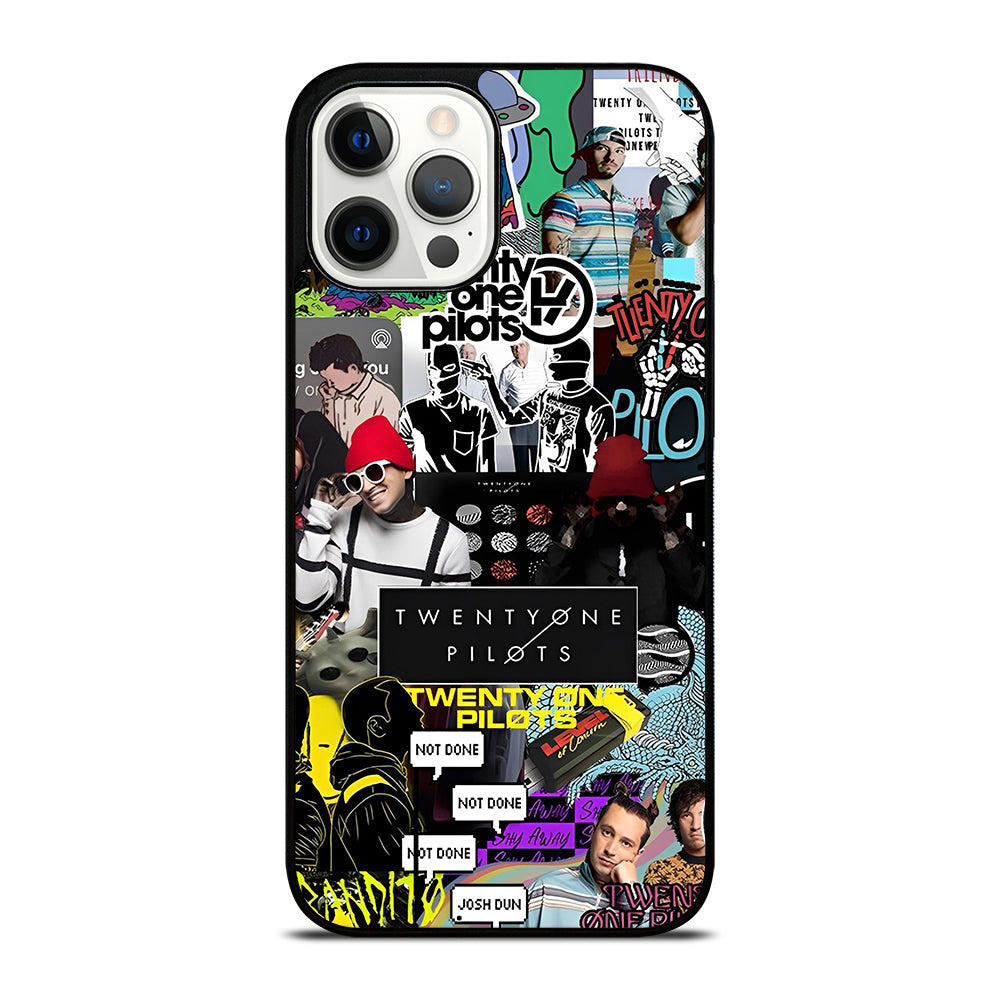 TWENTY ONE PILOTS COLLAGE iPhone 12 Pro Max Case Cover
