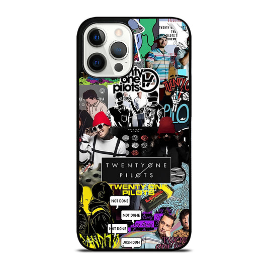 TWENTY ONE PILOTS COLLAGE iPhone 12 Pro Max Case Cover