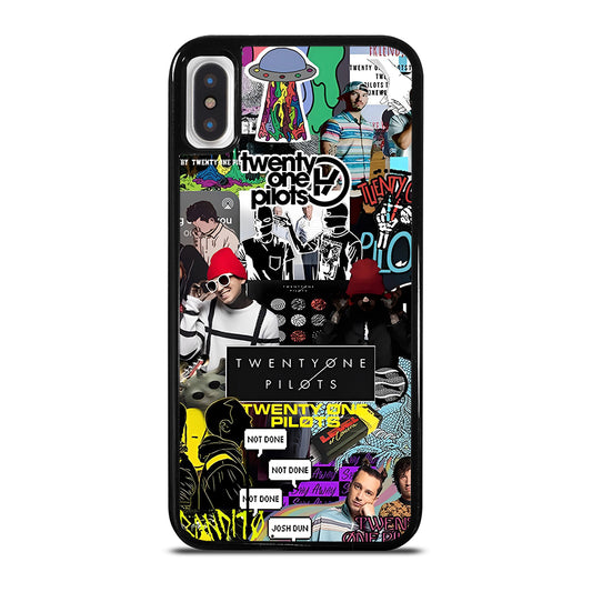 TWENTY ONE PILOTS COLLAGE iPhone X / XS Case Cover