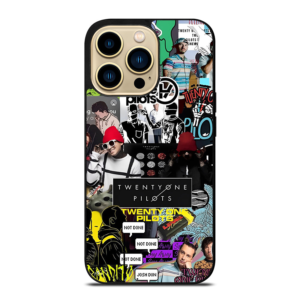 TWENTY ONE PILOTS COLLAGE iPhone 14 Pro Max Case Cover