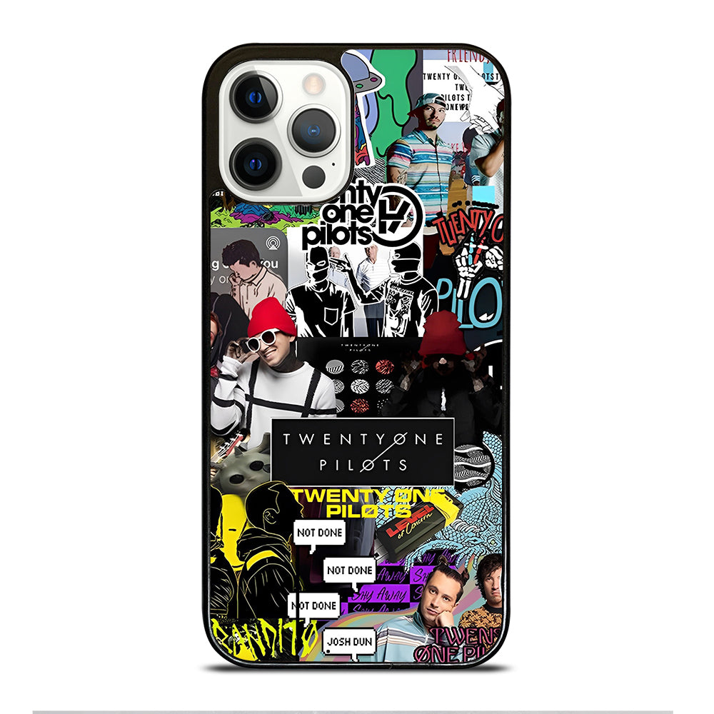 TWENTY ONE PILOTS COLLAGE iPhone 12 Pro Case Cover