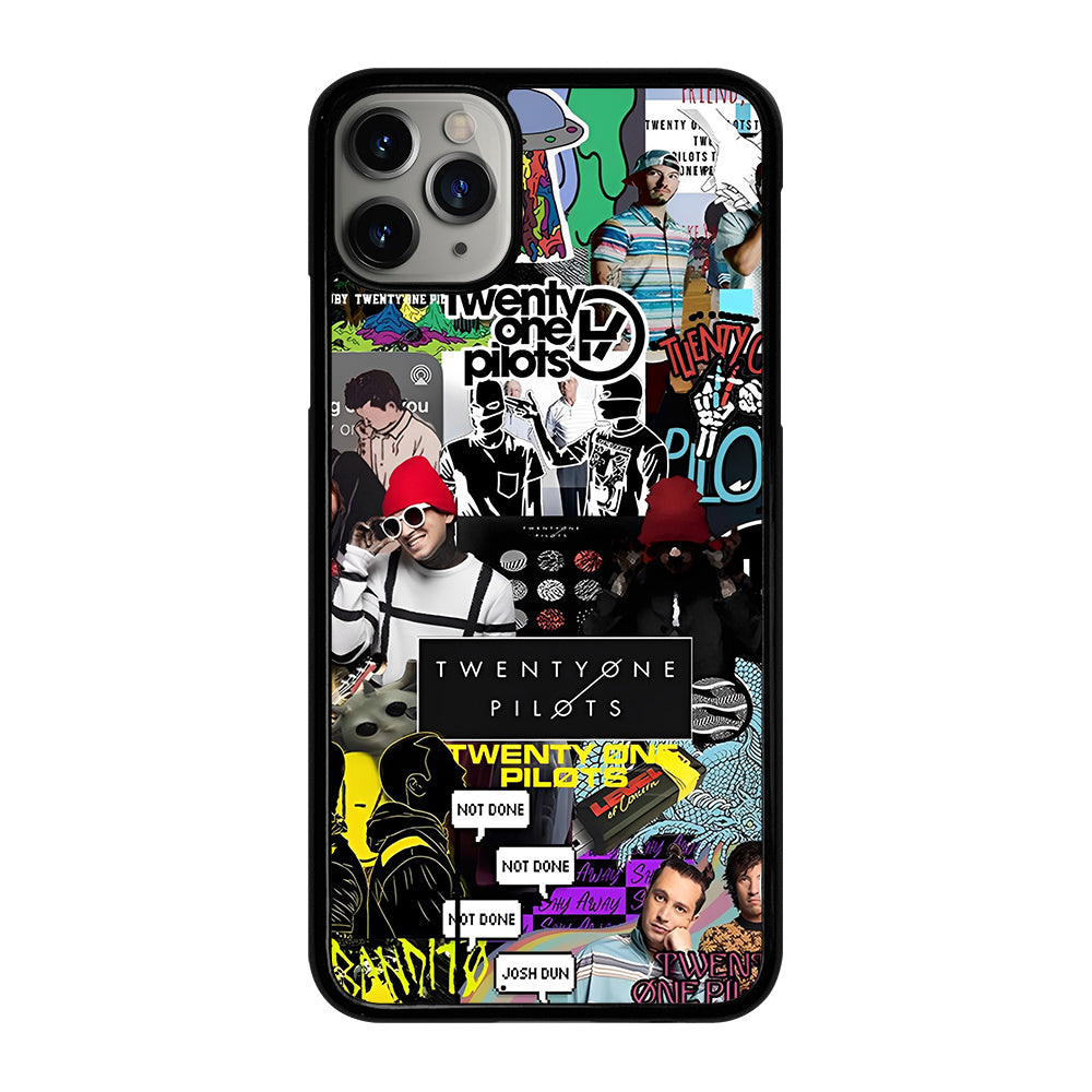 TWENTY ONE PILOTS COLLAGE iPhone 11 Pro Max Case Cover