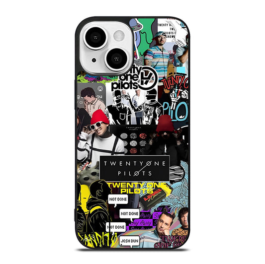 TWENTY ONE PILOTS COLLAGE iPhone 13 Mini Case Cover