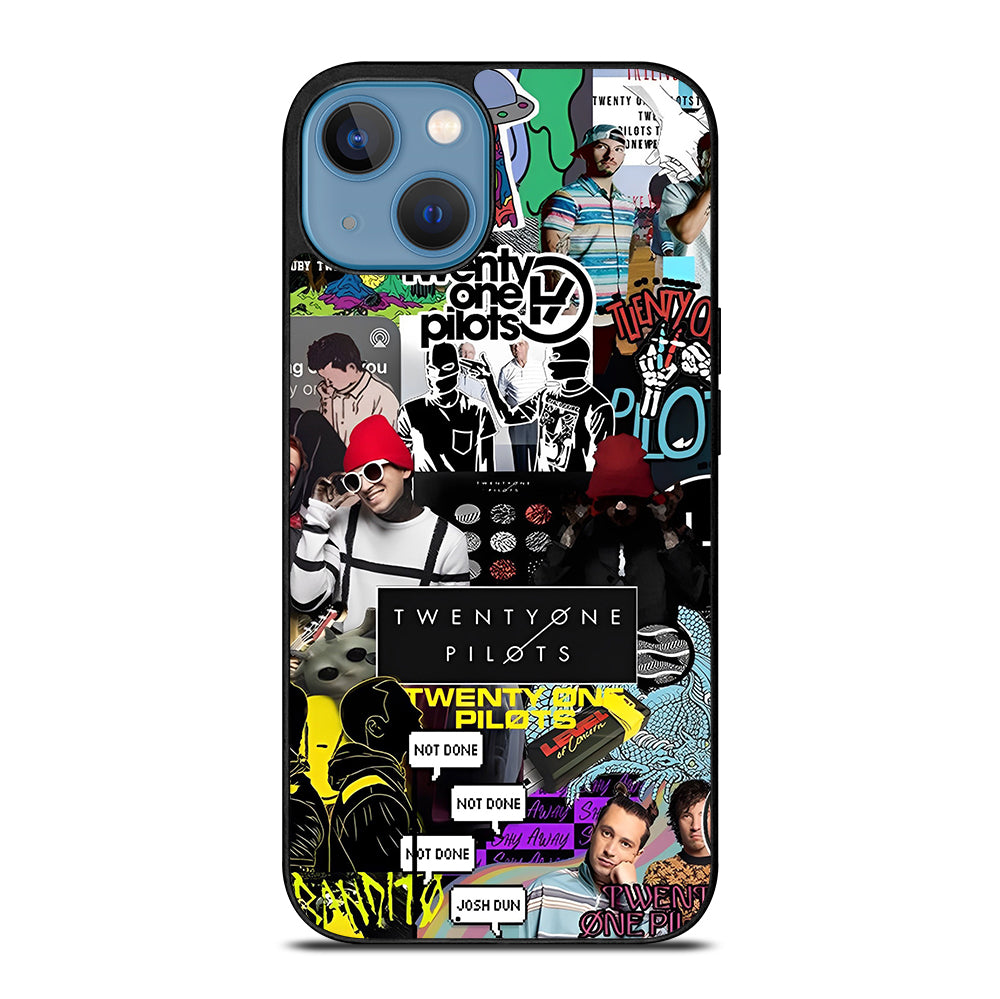 TWENTY ONE PILOTS COLLAGE iPhone 13 Case Cover