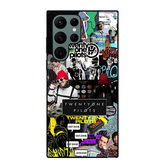 TWENTY ONE PILOTS COLLAGE Samsung Galaxy S22 Ultra Case Cover