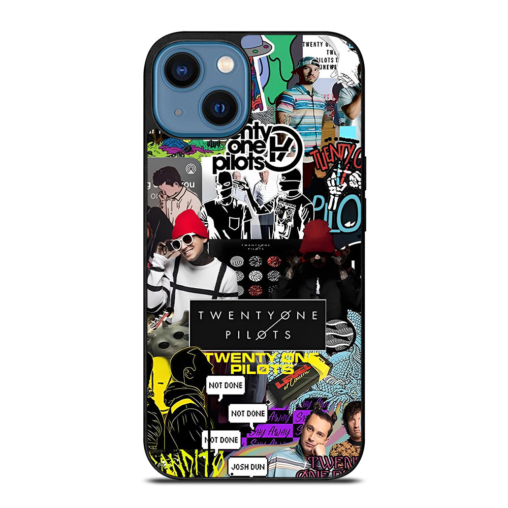 TWENTY ONE PILOTS COLLAGE iPhone 14 Case Cover