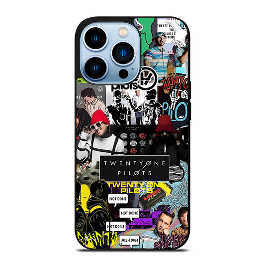 TWENTY ONE PILOTS COLLAGE iPhone 13 Pro Max Case Cover