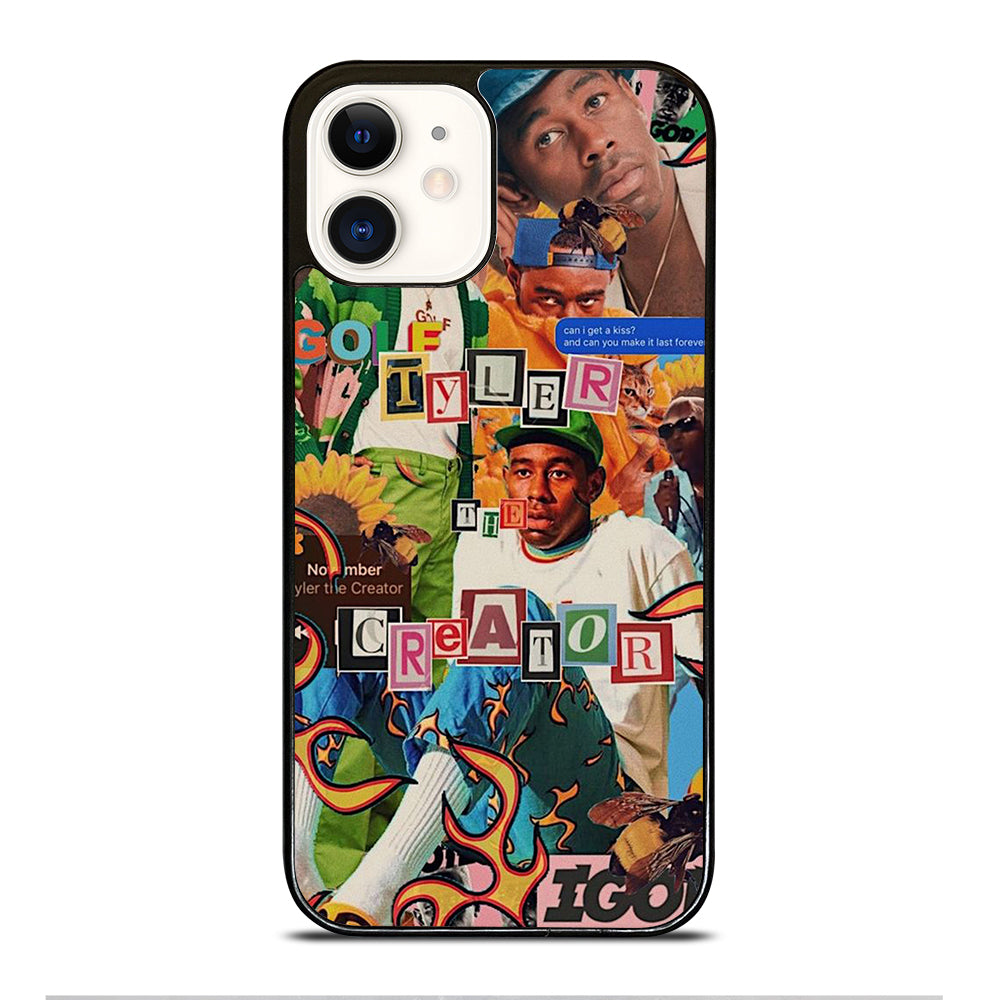 TYLER THE CREATOR RAPPER COLLAGE iPhone 12 Case Cover